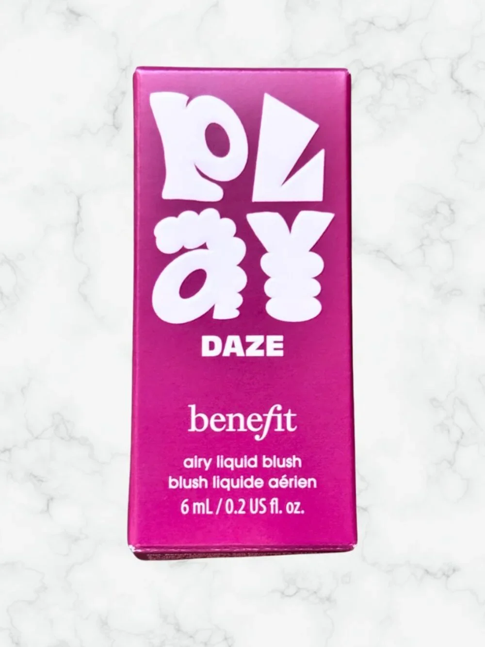 NIB | BENEFIT Play Daze Airy Soft Matte Liquid Blush | Shade Berri Blackberry